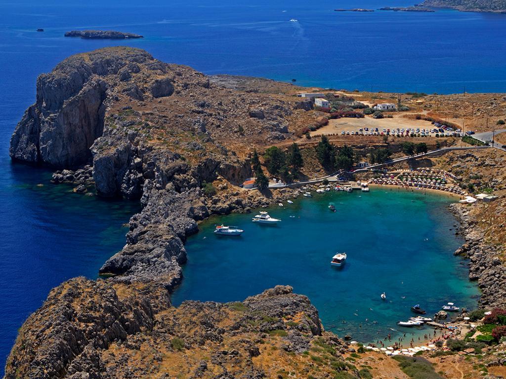 Lindos Comfy Suites Экстерьер фото