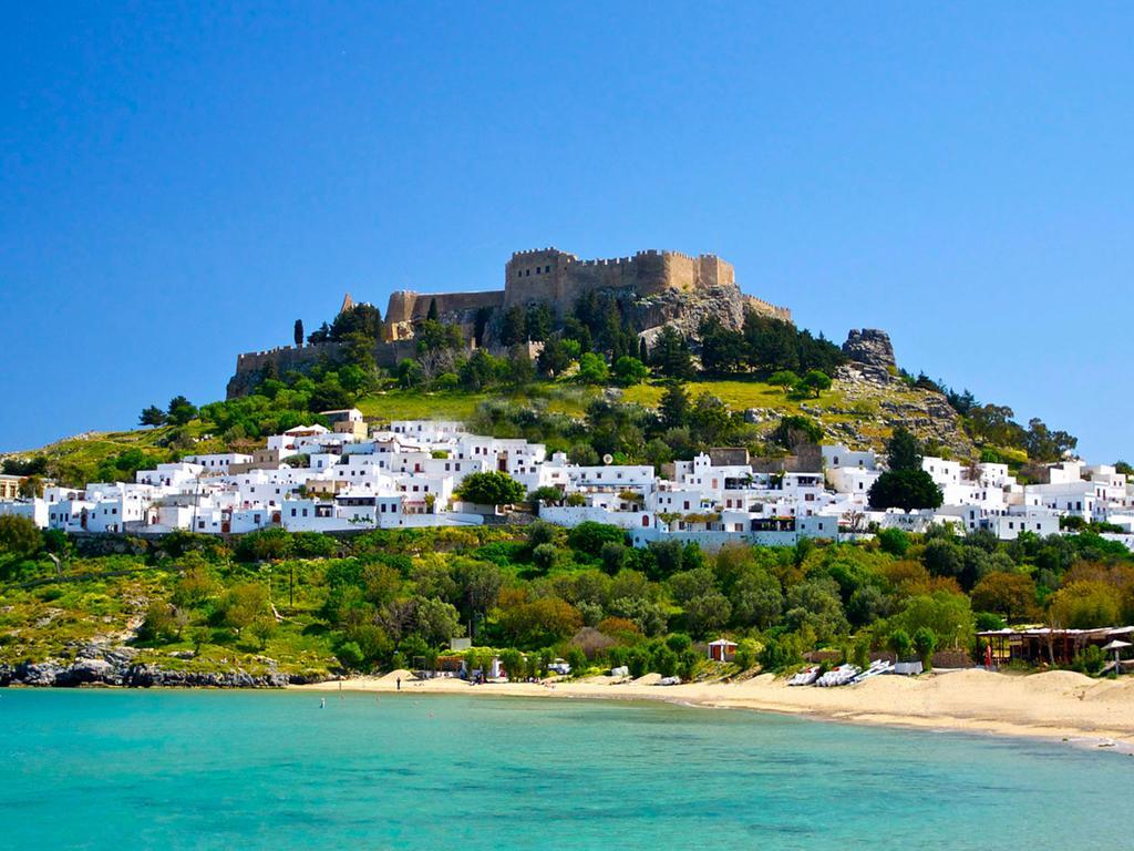 Lindos Comfy Suites Экстерьер фото