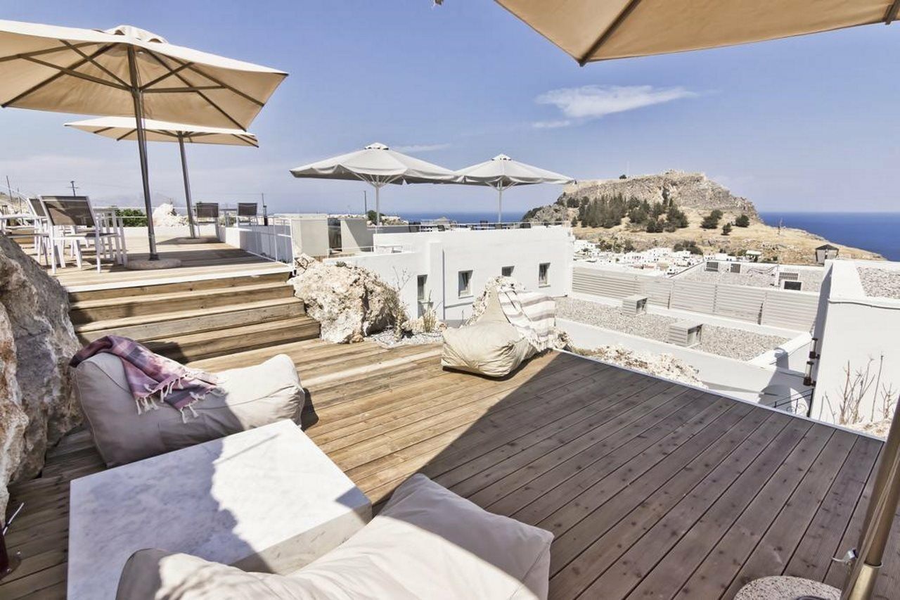 Lindos Comfy Suites Экстерьер фото